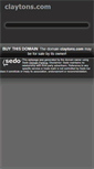 Mobile Screenshot of claytons.com